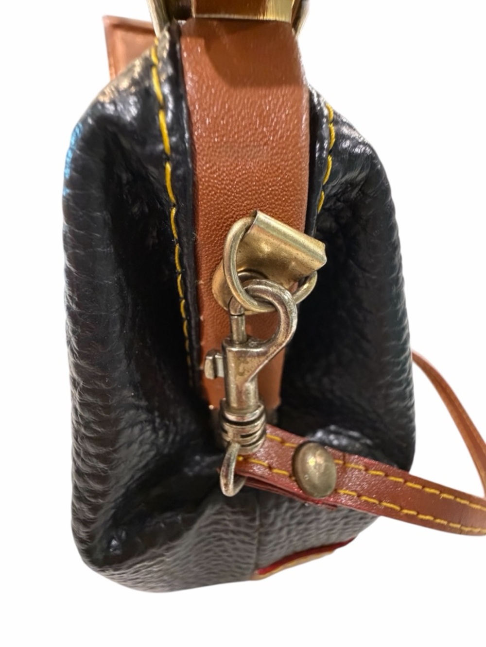 Leather Mini Doctor Bag Crossbody - Picture 5 of 14